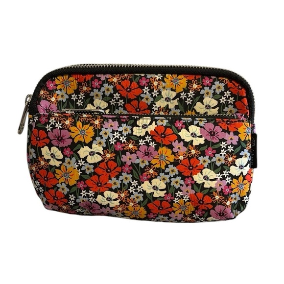 Brighton Handbags - Brighton Women's Painted Poppies Waist Bag Floral Multicolor New